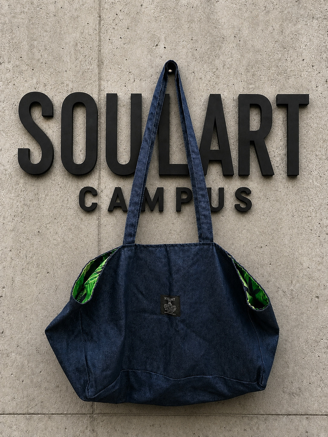 111AAAA DENIM TOTE BAG
